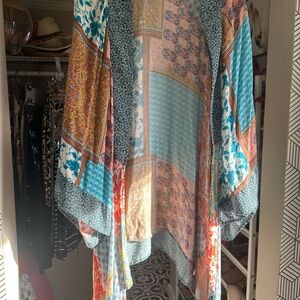 Umgee Multicolor Bohemian Kimono